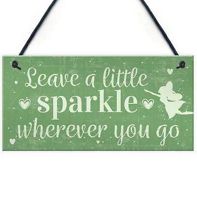 Garden Sign Shed Fairy Plaque Friendship Best Friend Motivational Birthday Gift • £3.99