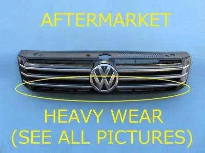 12 13 14 15 Vw Passat Center Upper Top Front Bumper Cover Grille Emblem Used #1 • $142.50