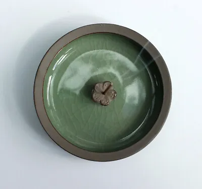 SALE: Japanese Celadon Lotus Incense Bowl • £7.30