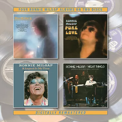 Ronnie Milsap - Where My Heart Is / Pure Love / A Legend In My Time / Night Thin • $17.77