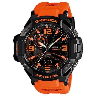 Casio G-shock Ga-1000-4adr Orange Resin Gravity Master Men's Watch • $255.90