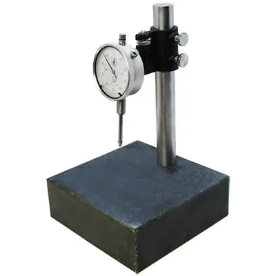 6x6x2 Granite Check Stand Surface Plate & DIAL INDICATOR Gauge Granite Block • $57.99