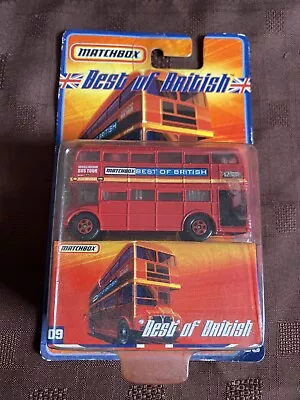 Matchbox Best Of British 09 Double Decker Bus Die Cast Toy • £11.50