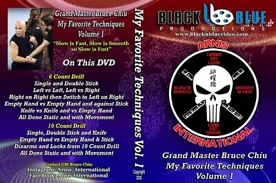 Grand Master Bruce Chiu’s My Favorite Techniques Volume 1 Mp4 On Flashdrive • $17.95