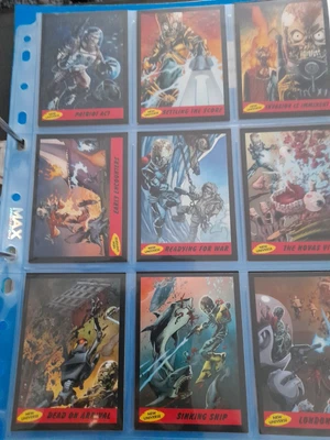 £5 • Buy Mars Attacks Heritage -  Guide To The New Universe  15 Card Chase Set