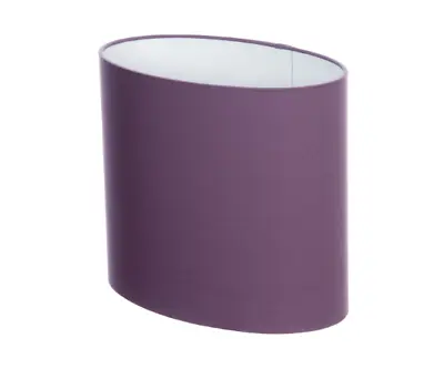 £19.25 • Buy Hand Made Mauve Purple Oval Lampshade