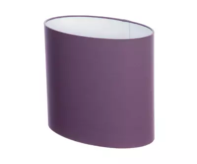 Hand Made Mauve Purple Oval Lampshade • £20.35