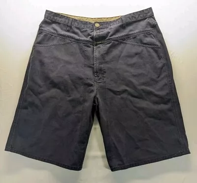 Marithe Francois Girbaud Men's Navy Loose/Baggy Fit Denim Jean Shorts 40 Y2K  • $34.99