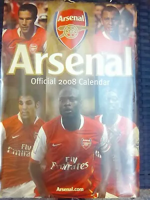 £5.99 • Buy BRAND New STILL SEALED Rare Official 2008 Arsenal Calendar Unused 