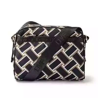 DVF Target Diane Von Furstenberg Vintage Weave Neutral Camera Bag • $30