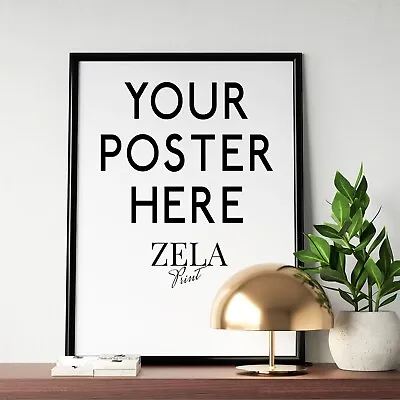 Turn Your Photo Into A Poster FULL Colour A1 A2 A3 A4 Personalised Art Prints • £4.99