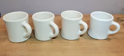 4 VTG  VICTOR RBC Off White Coffee Mugs Cups Diner Prop Restaurant Ware Country • $34.99