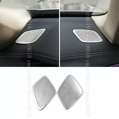 For BMW 7 Series G11 G12 16-19 2pcs Stainless Front Air Outlet Panel Trim Cover • $16.72