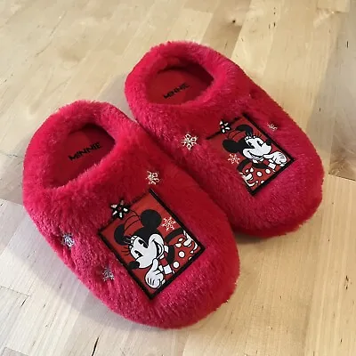 Disney's Slippers 13-1 Minnie Mouse Clog Red • $14.88