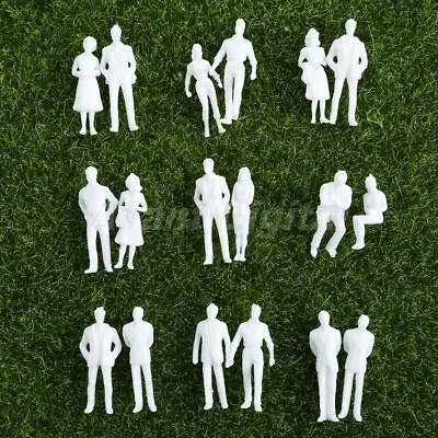 100pcs Train Mechanic People Figure Model Railway Scenery Layout 1:100 HO Scale • $3.32