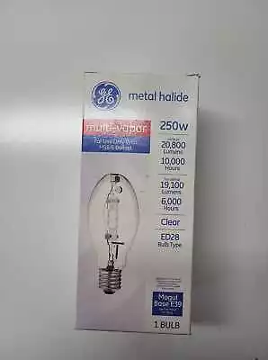 Metal Halide 250 Watt Bulb Multi Vapor GE / Sn1970 R1 • $8.99