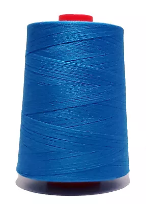 A&E D-Core Cotton-Wrapped Poly-Core Thread - 40 Weight 6000 Yards - Blue 16 • $9.52