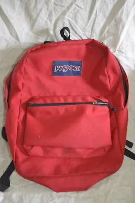 JanSport Classic Red Backpack School Bag • $13.59