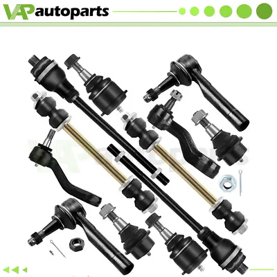 12pcs Front Tie Rod Ends Kit Suspension Parts For Chevrolet Silverado 1500 4WD • $65.07