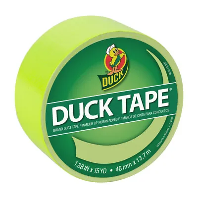 Color Duck Tape® Brand Duct Tape - Fluorescent Citrus 1.88 In. X 15 Yd. • $11.75