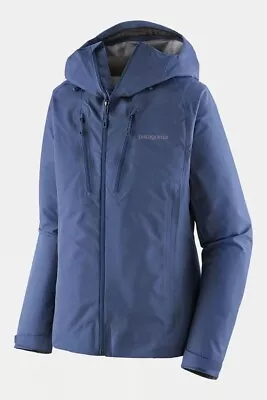 PATAGONIA Womens Triolet Gore-Tex Waterproof Ski Jacket XL Blue | BNWT RRP £390 • $246.28