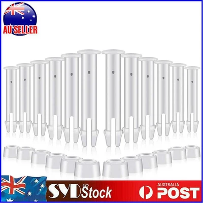 $10.90 • Buy 12 Packs Replacement Plastic Pool Joint Pins W/ Rubber Seal For Intex Pool Parts