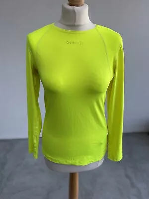 Craft Base Layer Women’s Size Small Neon Yellow • £5