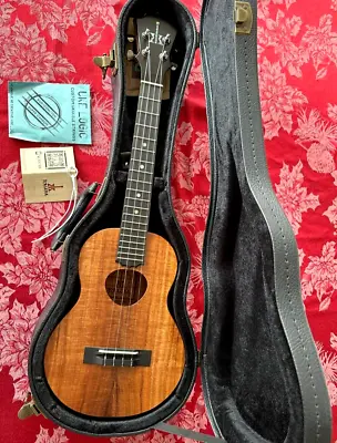 KoAloha Royal Pikake Tenor Hawaiian - Truly BEAUTIFUL SOLID KOA Hand Made In HI • $1475