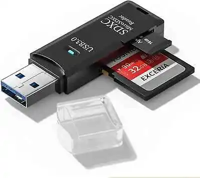 USB 3.0 SD Card Reader For PC Micro SD Card To USB Adapter Card Reader For Cam • $7.59