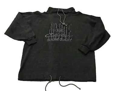 Vintage 90s I.O.U Active Pullover Sweatshirt - Gray - Men's Size Medium • $23.96