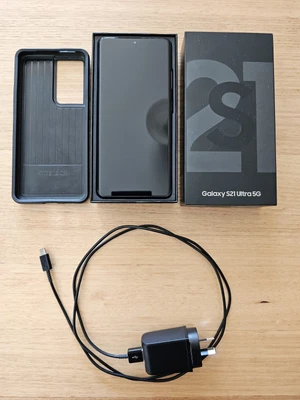 $580 • Buy Samsung Galaxy S21 Ultra 5G SM-G998B - 128GB - Phantom Black (Unlocked)