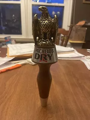 Old Michelob Dry Beer Tap Handle Knob Anheuser Busch Eagle Nice! • $18.99