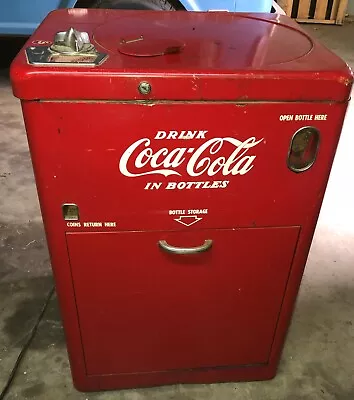 1950's Coca Cola A23E Spin Top Coin-Op Vendo Vending Machine • $1399