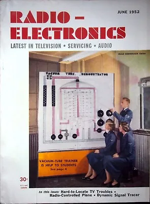 $7.42 • Buy Vacuum-tube Trainer Is Help To Students - Radio Electronics, June 1952