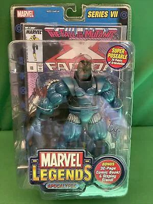 Marvel Legends Series 7 Apocalypse Figure With Mini Poster (2004 Toy Biz) • $40