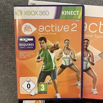 EA Sports Active 2 (Microsoft Xbox 360 Kinect 2010) - European  All Complete  • £11.24