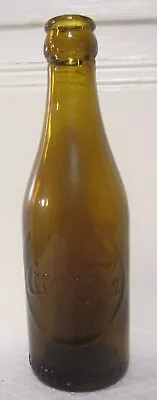 1910 Coca Cola SS Soda Pop Bottle Louisville Ky Honey Amber NM 2nd • $99.99
