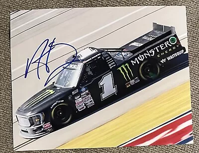 Hailie Deegan Signed 8x10 Photo Monster Energy Truck On The Track NASCAR COA • $29.95