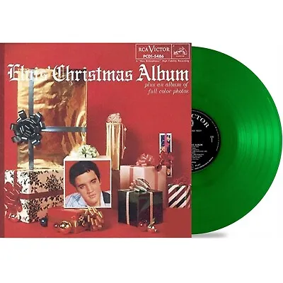 Elvis Presley Elvis' Christmas Album Vinyl New! Limited Green Lp! Silent Night • $38.99