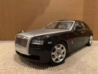 KYOSHO 1/18 ROLLS ROYCE GHOST 2011 Minicar Froma Japan Used Very Good Condition • $348.80