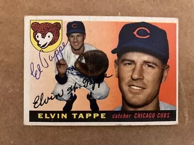 Elvin Tappe Autographed Signed 1955 Topps  Card With COA • $36.90