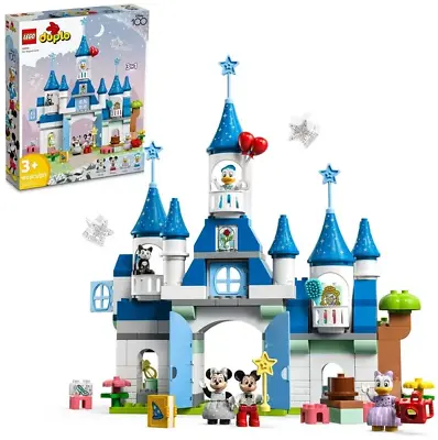 $93 • Buy LEGO DUPLO Disney 3-in-1 Magical Castle 10998