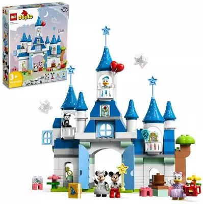 $93 • Buy LEGO DUPLO Disney 3-in-1 Magical Castle 10998