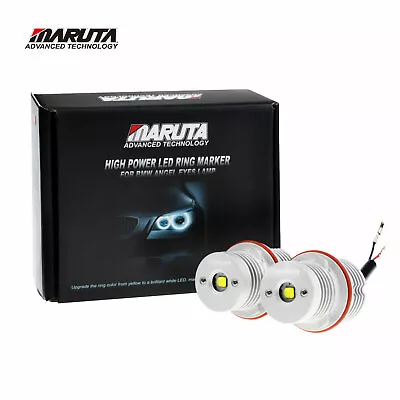 MTEC / MARUTA Ultimate Version 4.0 LED ANGEL EYE BULBS For BMW E39 E63 E64 E87 • $134