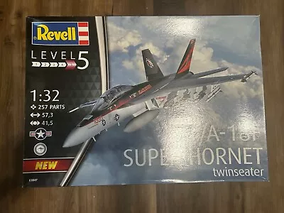 1/32 Revell F/A-18F Super Hornet #3847 • $80