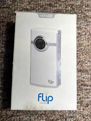 Cisco Flip Video UltraHD Video Camera (White 1 Hour) U260W • $109