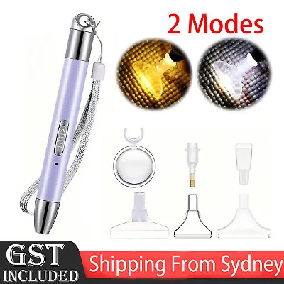 LED USB 5D Diamond Painting Pen Diamond Painting Tool Point Drill Accessories • $7.39