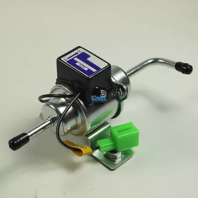 $12.86 • Buy New 12V Universal Low Pressure Gas Diesel Electric Fuel Pump 1/4 Tubing 3-5 PSI