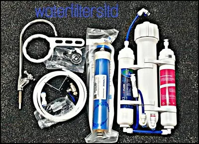 £38 • Buy 3-Stage 50GPD Reverse Osmosis Water Filter System RO Unit/ Drinking Water System