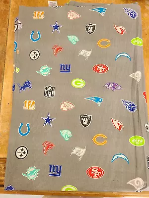 Pottery Barn Kids  NFL Logos  Twin XL Flat Sheet • $17.99